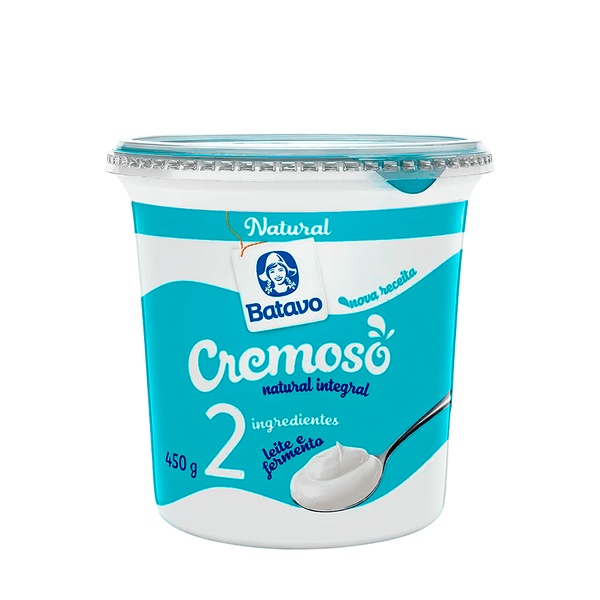 Iogurte Natural Integral Batavo – 450g