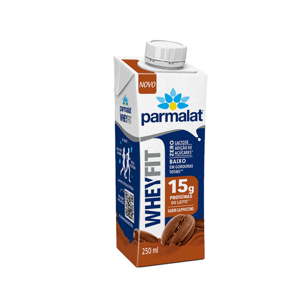Bebida WheyFit Cappuccino Parmalat – 250ml