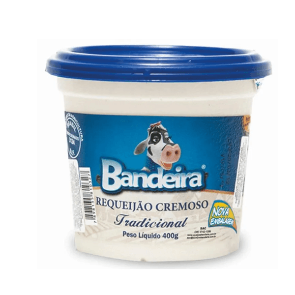 Requeijão Cremoso Pote Bandeira – 400g