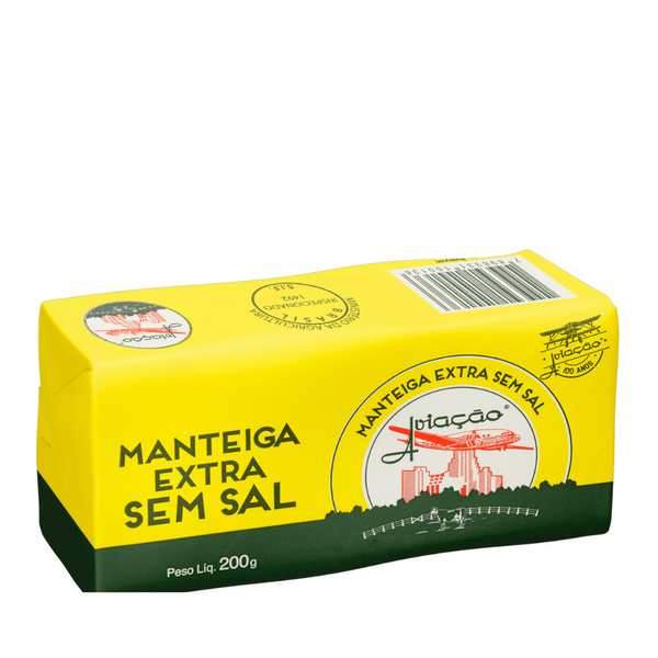 Manteiga Extra Sem Sal Aviação – 100g