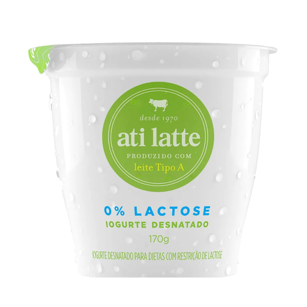 Iogurte Desnatado Sem Lactose Atilatte – 170g