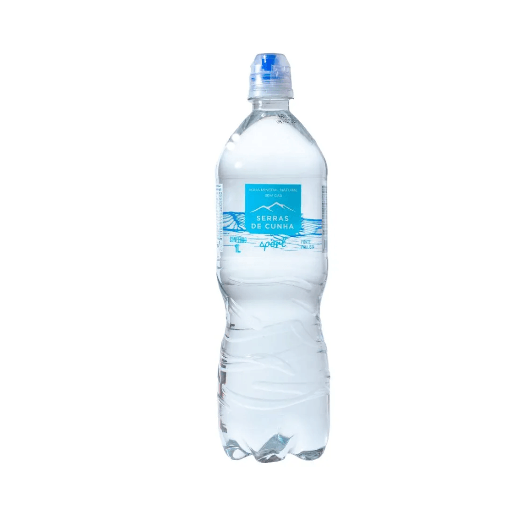 Água Prata Sem Gás Sport Serras Cunha - 1L