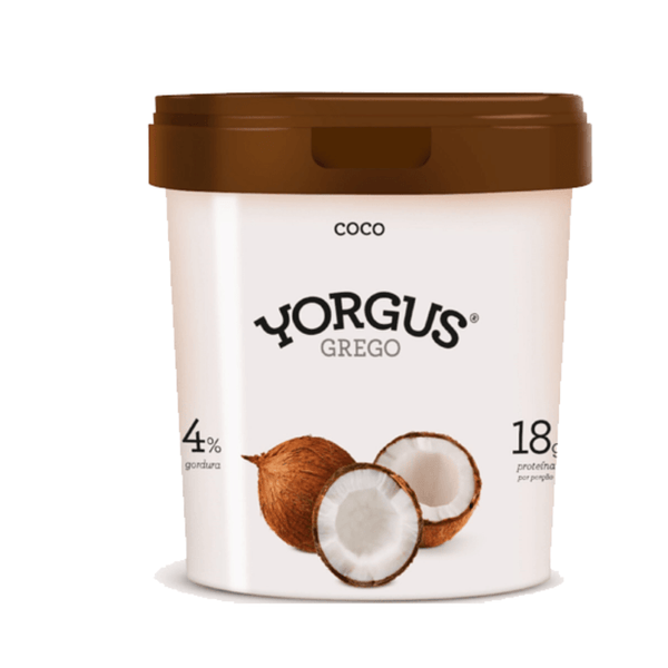 Iogurte Grego Integral Coco Yorgus – 500g