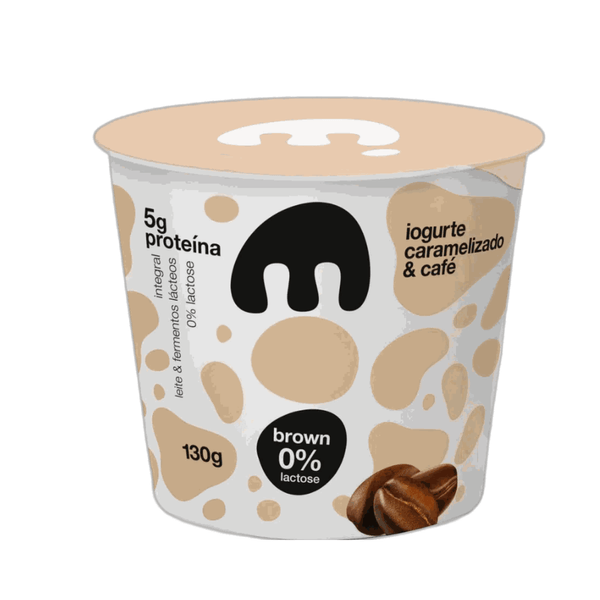 Iogurte Brown Caramelo e Café Moo – 130g
