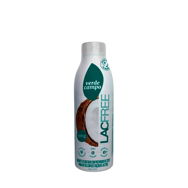 Iogurte Lacfree de Coco Sem Açúcar Verde Campo – 500g