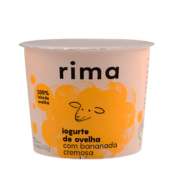 Iogurte Bananada Ovelha Queijaria Rima – 140g