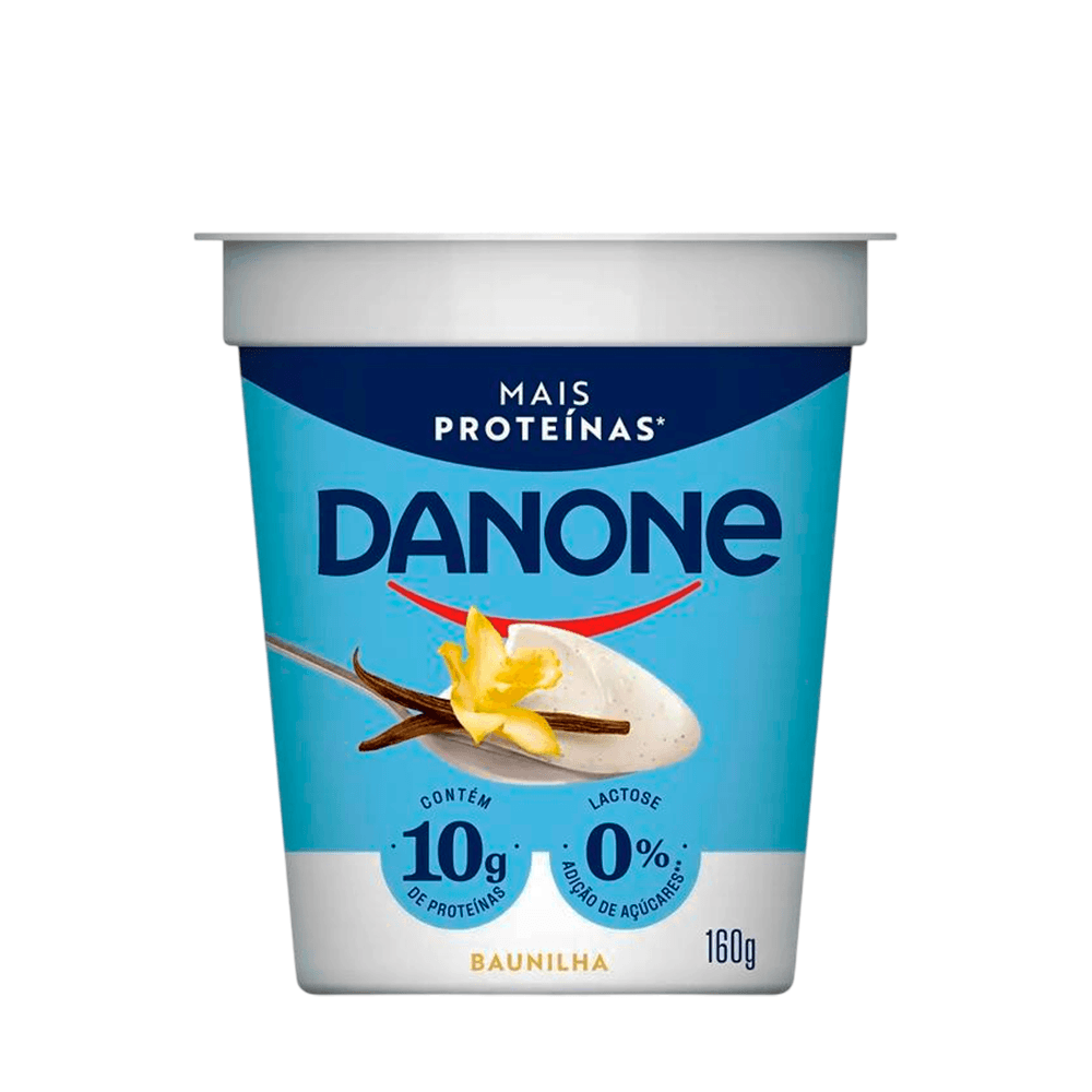 Iogurte Baunilha Proteína Danone - 160g