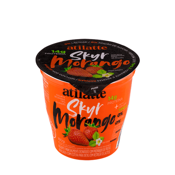 Iogurte de Morango Skyr Atilatte – 160g