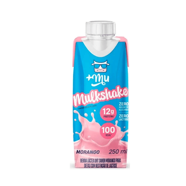 Bebida Láctea Sabor Morango +Mu – 250ml