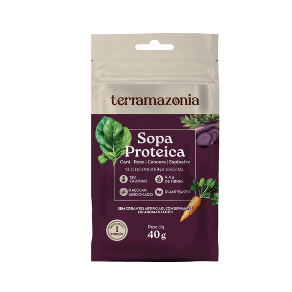 Sopa Proteica Cará-Roxo Terramazonia – 40g