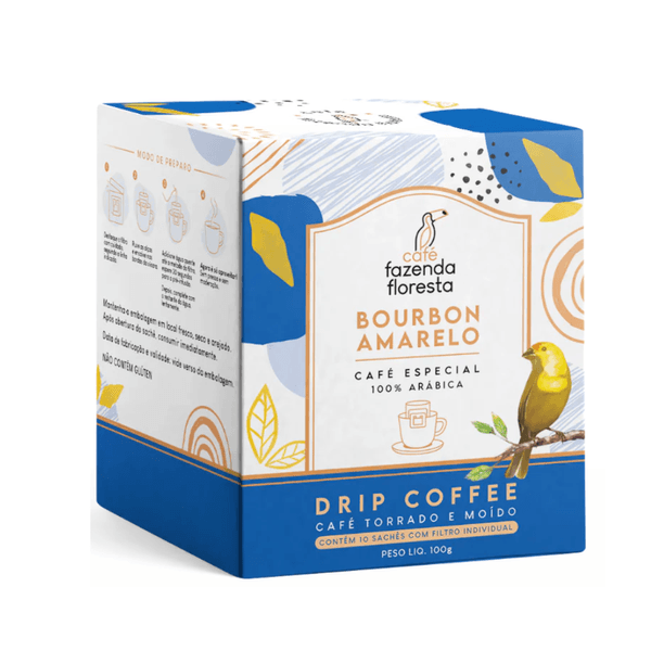 Café Drip Bourbon Amarelo Fazenda Floresta – 100g
