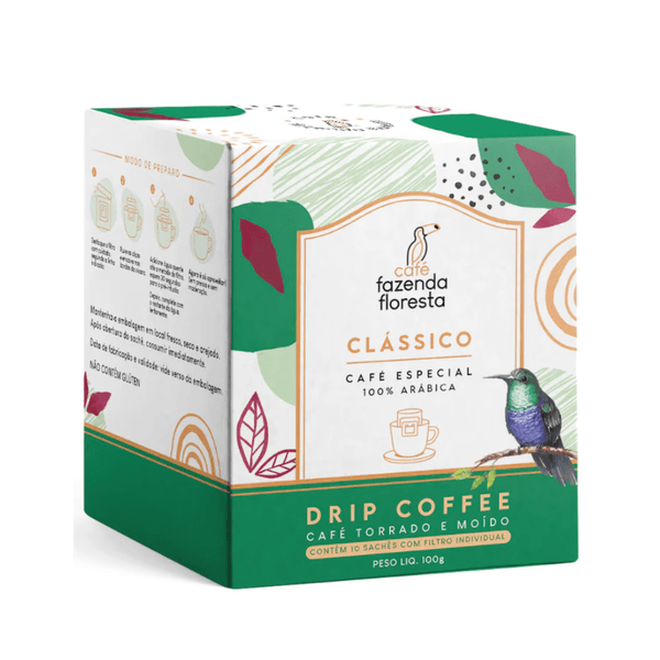 Café Drip Clássico Fazenda Floresta – 100g