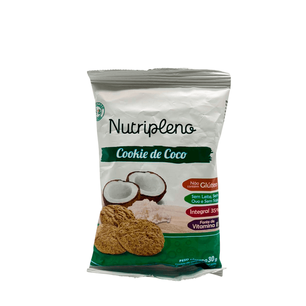 Cookies Integral Coco Nutripleno – 30g
