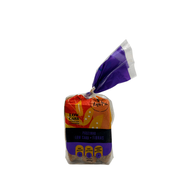 Pãozinho Low Carb com Fibras Life Me – 350g