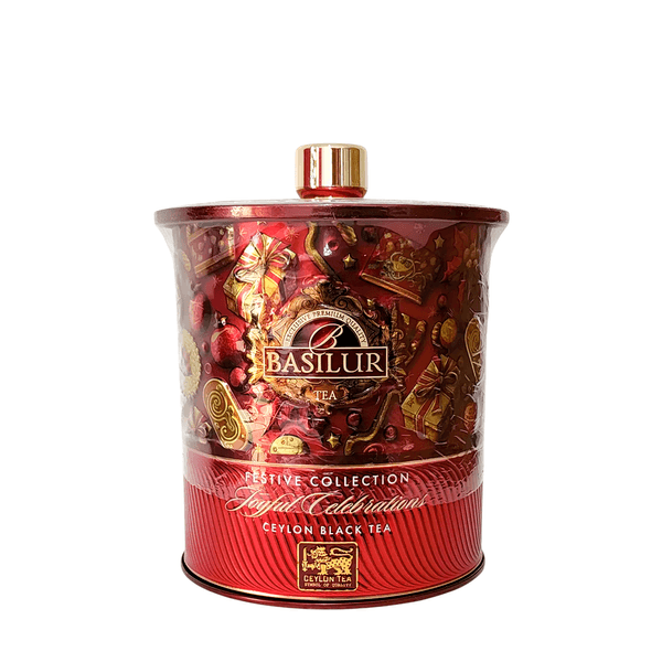 Chá Preto Sabor Laranja e Maçã Enchanting Nights Festive Collection Basilur -75g