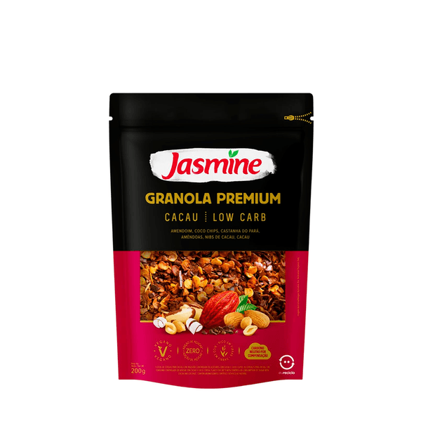 Granola Cacau Low Carb Jasmine -200g