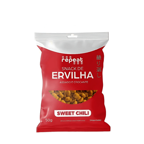 Snack de Ervilha Sweet Chili Repeat -50g