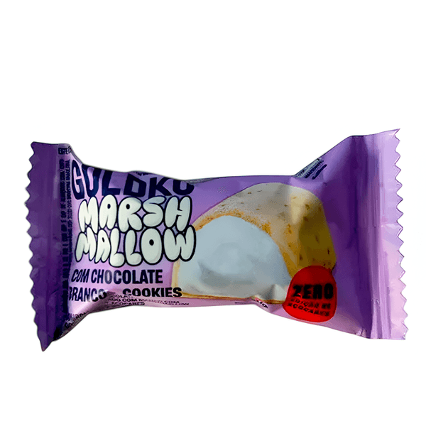 Bombom Chocolate Branco Cookies Marshmallow Goldko - 11,5g