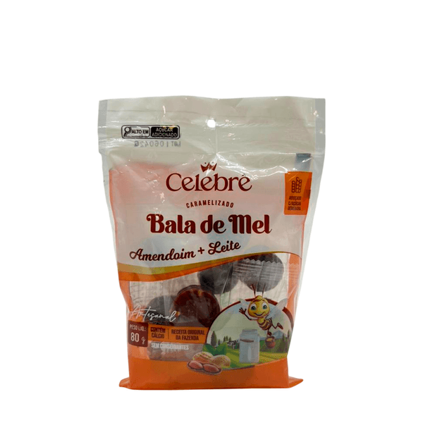 Bala de Mel com Paçoca Celebre – 80g