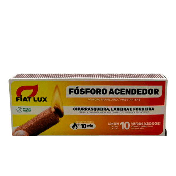 Acendedor Bastão Fiat Lux – 10 unidades