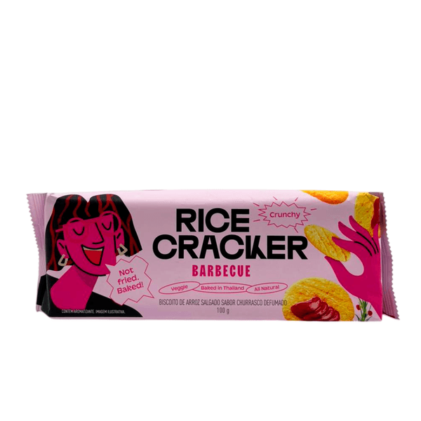 Snack Rice Cracker Barbecue The Deli Secret -100g