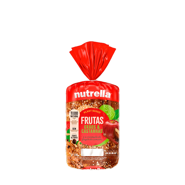 Pão de Forma Supreme Frutas Nutrella -500g