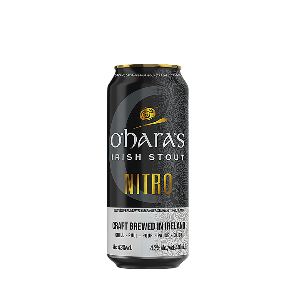 Cerveja Nitro Stout Oharas - 440ml