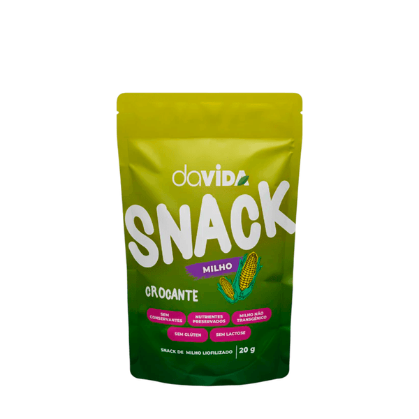 Snack de Milho Sem Açúcar Davida – 15g