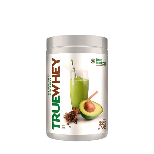 Proteína Whey True Creme Abacate e Nibs Cacau - 418g