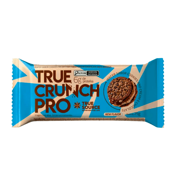 Wafe Crunch Cookies e Creme True – 25g
