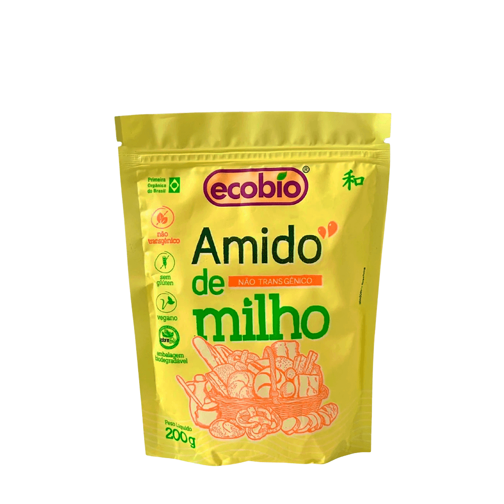 Amido de Milho Não Transgênico Ecobio - 200g