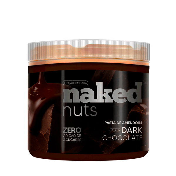 Pasta de Amendoim com Chocolate Integral Dark Naked Nuts - 300g