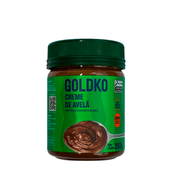 Creme de Avelãn Sem Açúcar Goldko – 250g