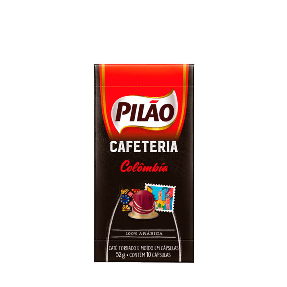 Café Pilão Cápsula Colômbia 10x5,2g