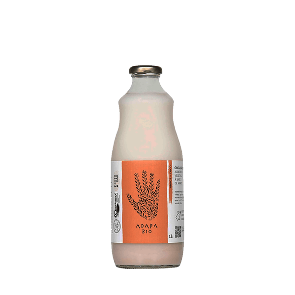 Alimento Vegetal de Arroz Coco Adapa Bio - 1L