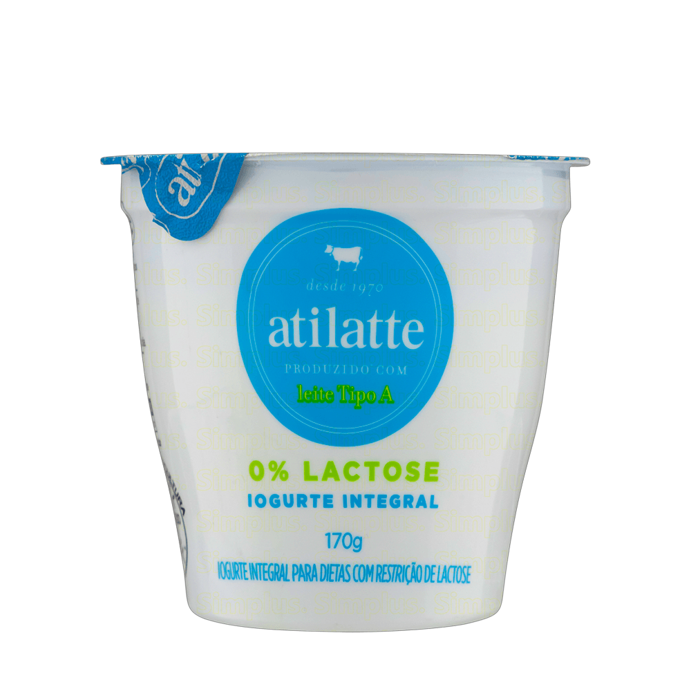 Iogurte Integral Sem Lactose Atilatte – 170g