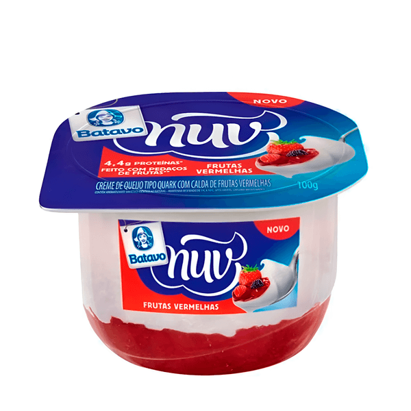 Creme Quark Frutas Vermelhas Batavo - 100g