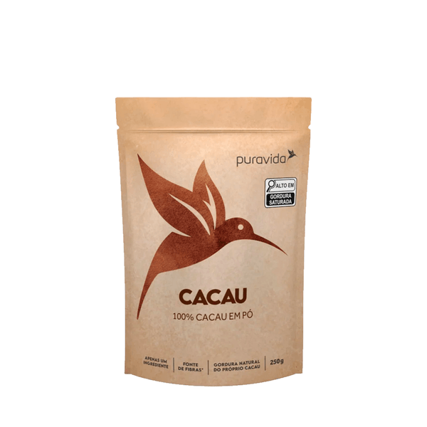 Cacau 100% em Pó Puravida – 250g