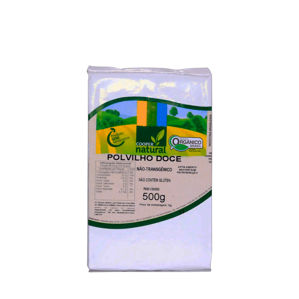 Polvilho Doce Orgânico Coopernatural - 500g
