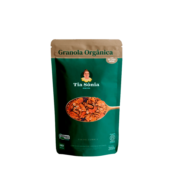 Granola Orgânica Tia Sônia - 200g