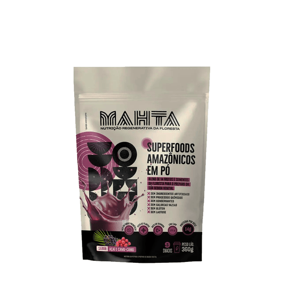 Mistura para Preparo Bebida Açaí com Camu Mahta - 360g
