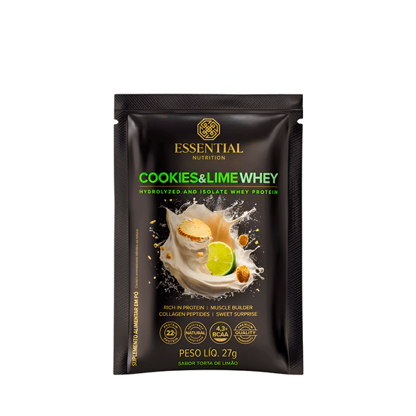Whey Cookies com Limão Essential Nutrition - 27g