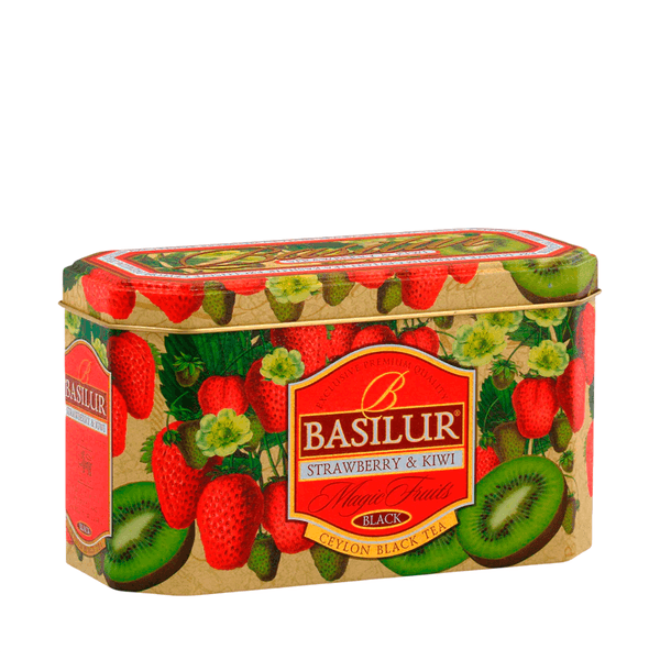 Chá Preto Morango e Kiwi Basilur – 40g