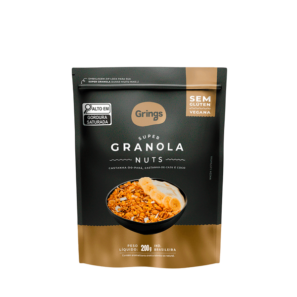 Granola Nuts Grings Vegana Super Granola - 200g