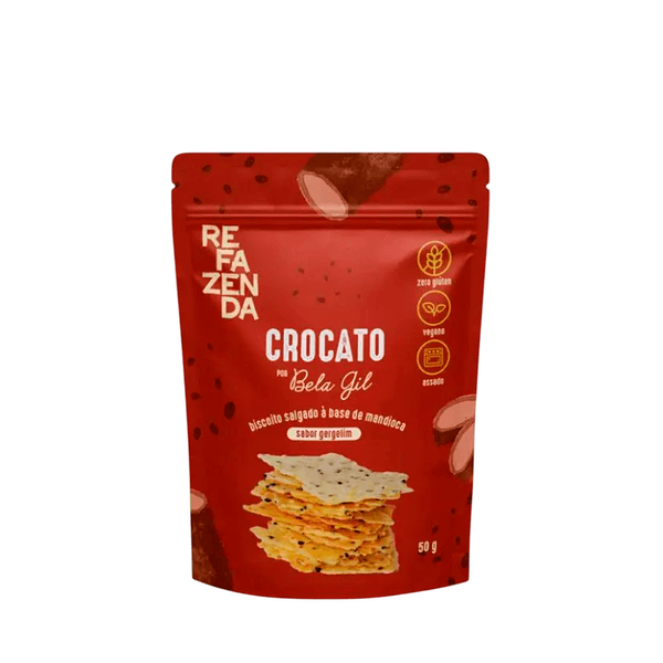 Biscoito Crocante Gergelim Refazenda - 50g