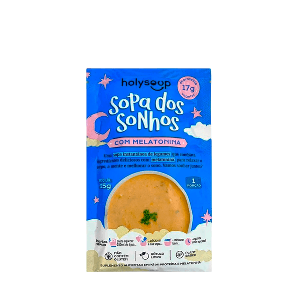 Sopa Vegano Sem Glúten Sonhos Holysoup - 35g