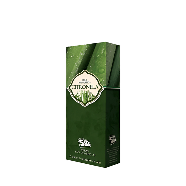 Vela Citronela São Domingos - 35g