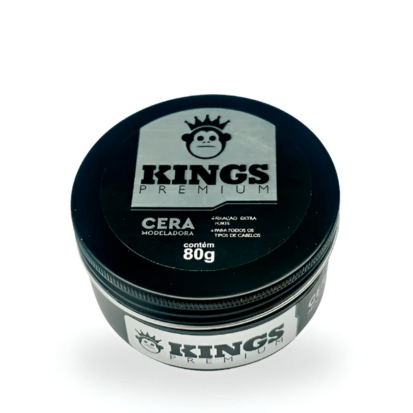 Cera Modeladora Premium Kings - 80g