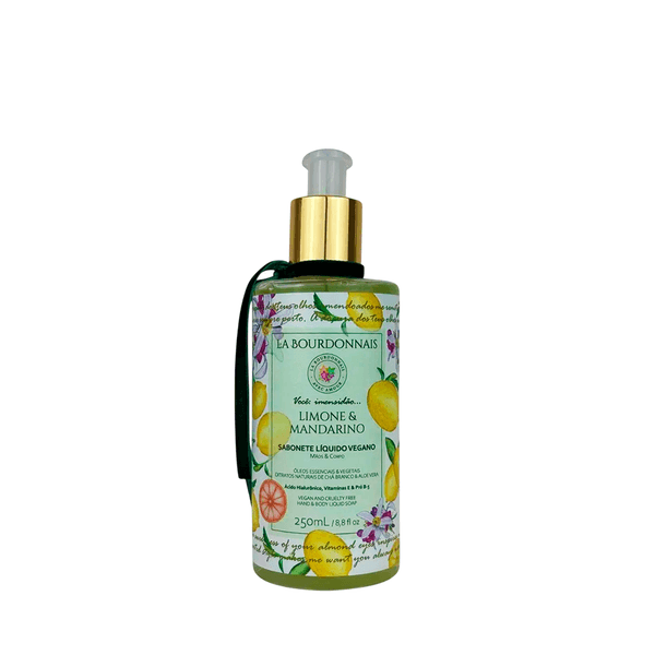 Sabonete Líquido Limão Mandarino Vegano La Bourdonnais – 250ml