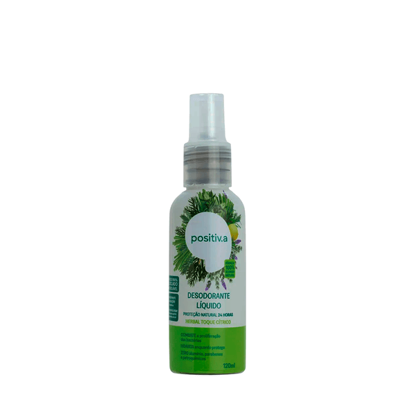 Desodorante Natural Líquido Positiv.a – 120ml
